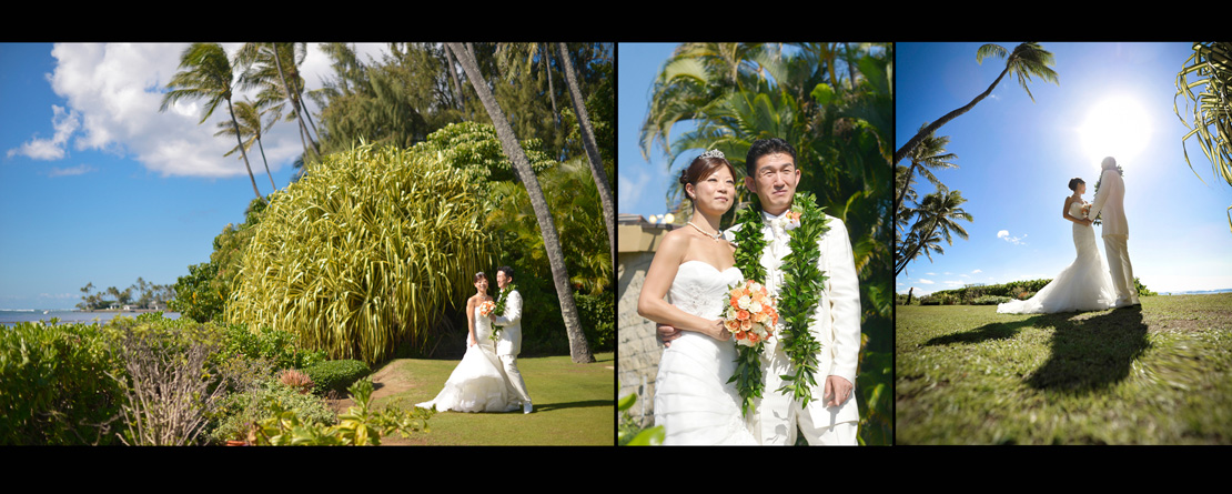 デザインアルバム ハワイ結婚写真はアンプハワイ