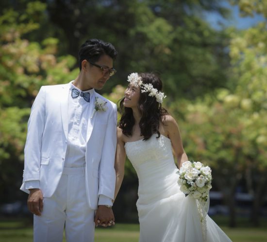 ハワイ ウェディングフォト ハワイ結婚写真はアンプハワイ